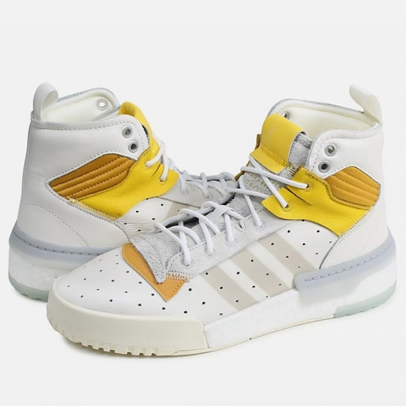 ADIDAS Rivalry Rm Triple White Basketball Men’s Size 6 - Picture 2 of 12